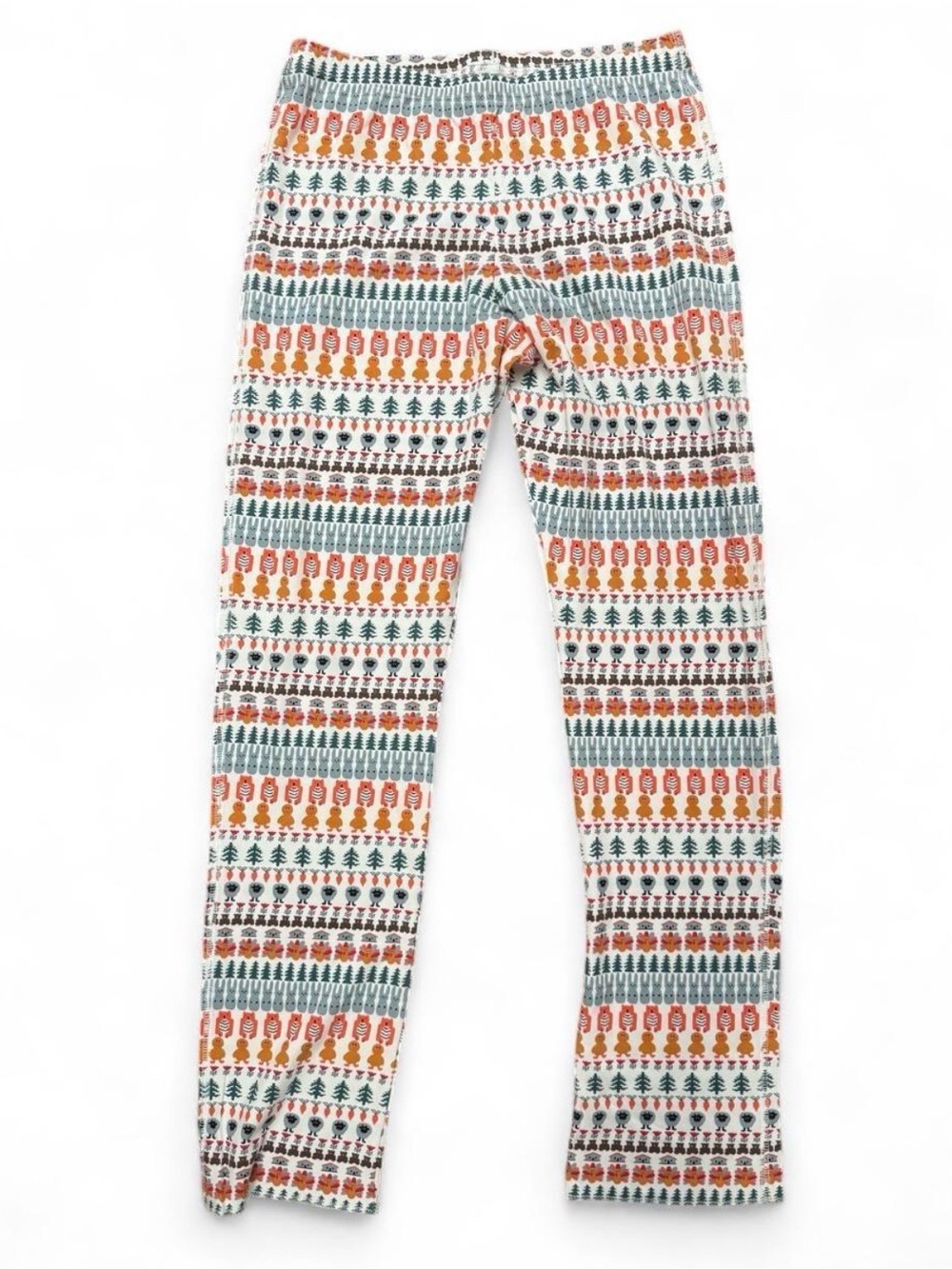 Roller Rabbit Pima Cotton Holiday Print Pajama Lounge Pants S